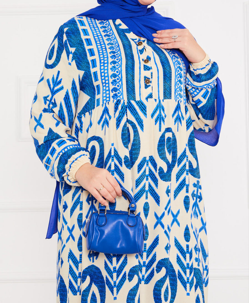 Robe droite viscose