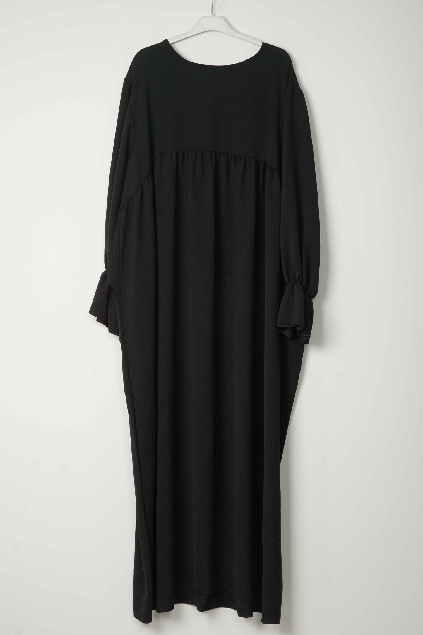 Abaya fluide Noir