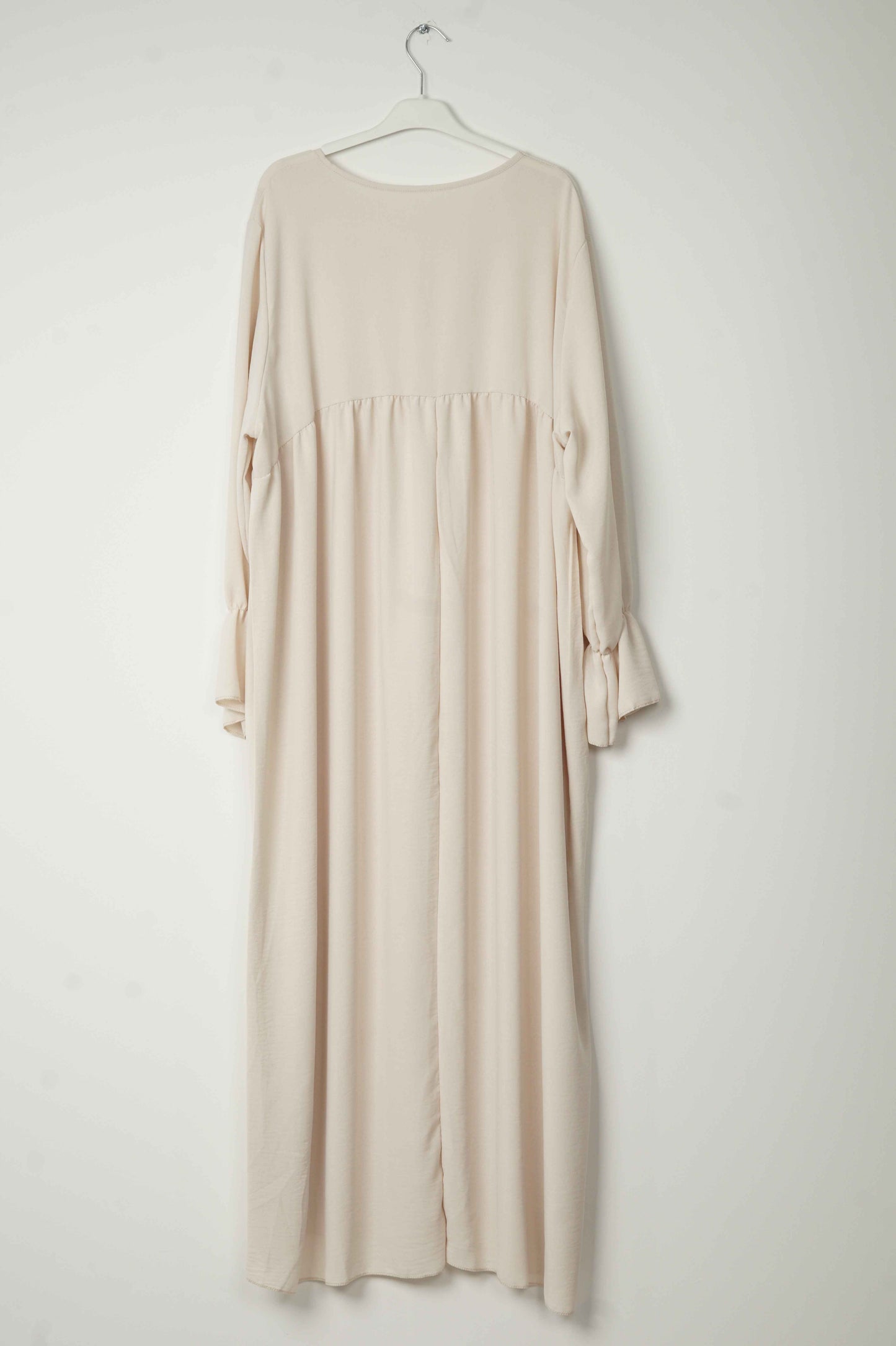 Abaya fluide blanche