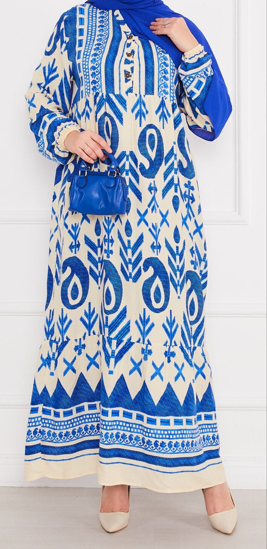Robe droite viscose