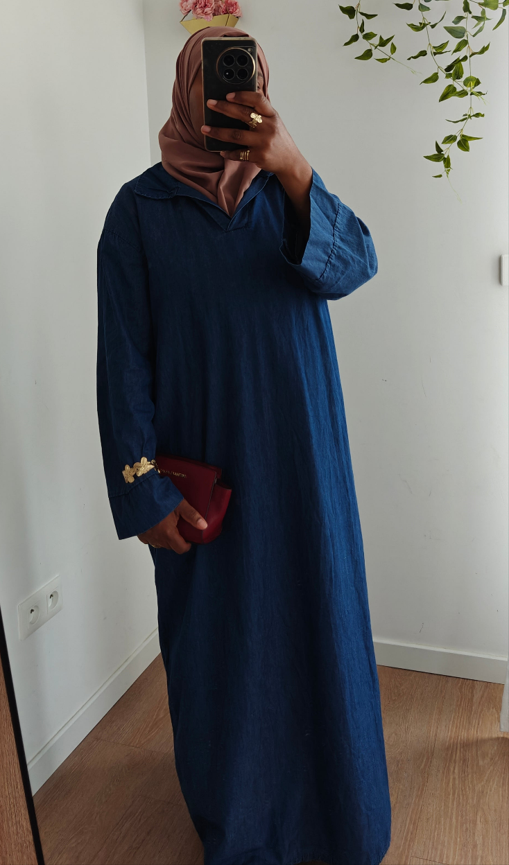 Robe en jean