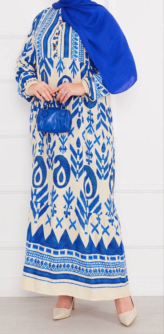Robe droite viscose