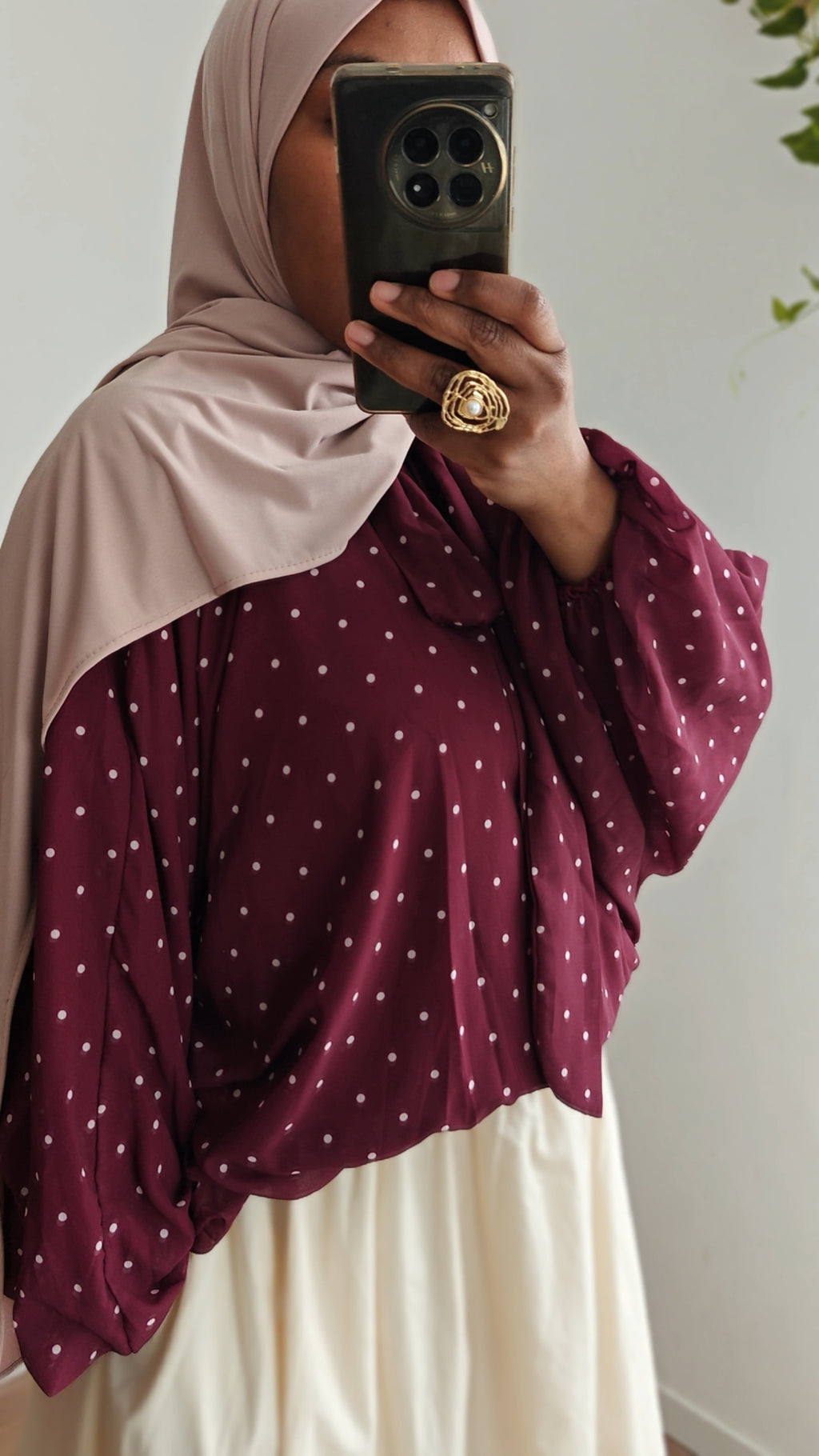 Blouse À Petit Pois Doubler