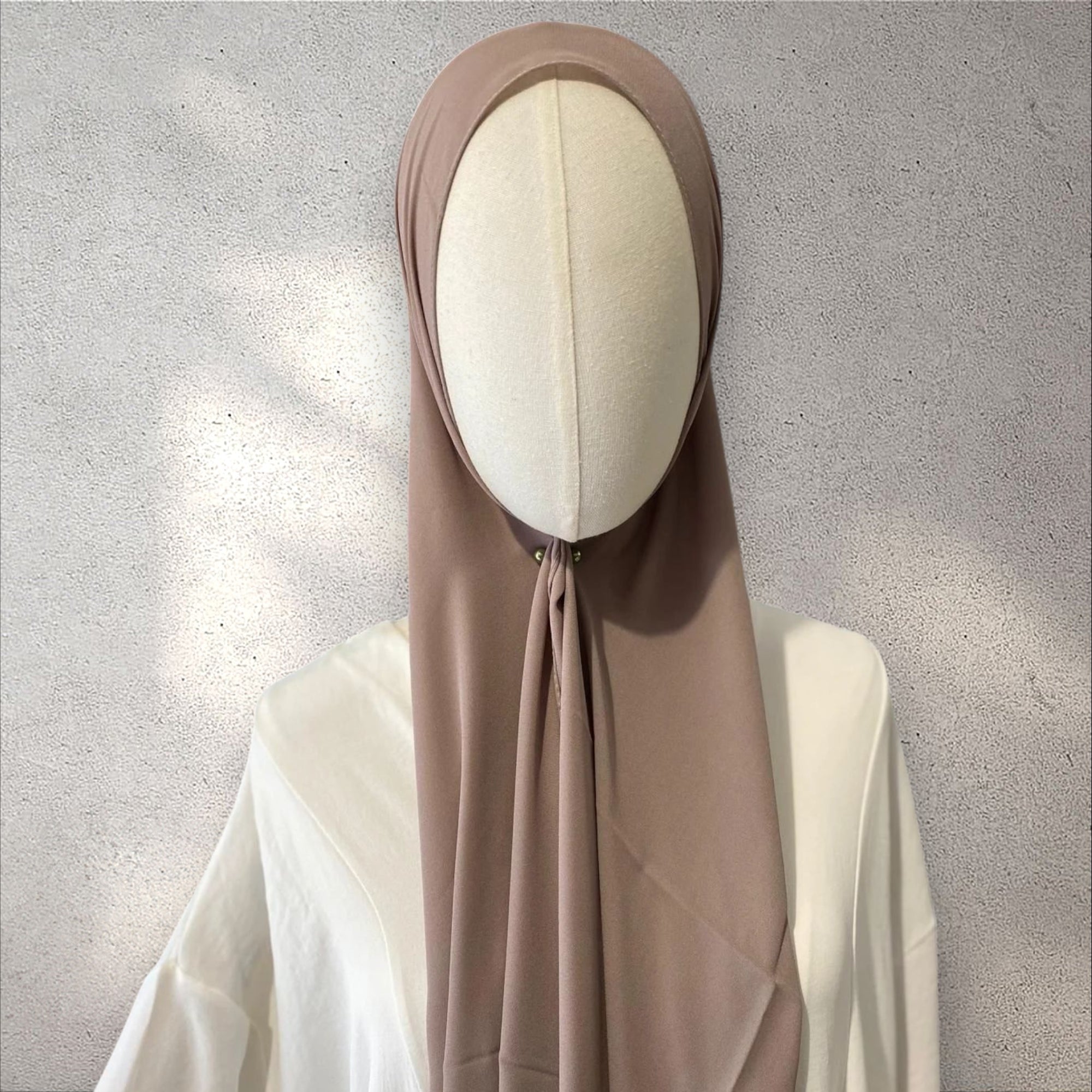 Hijab crêpe luxe