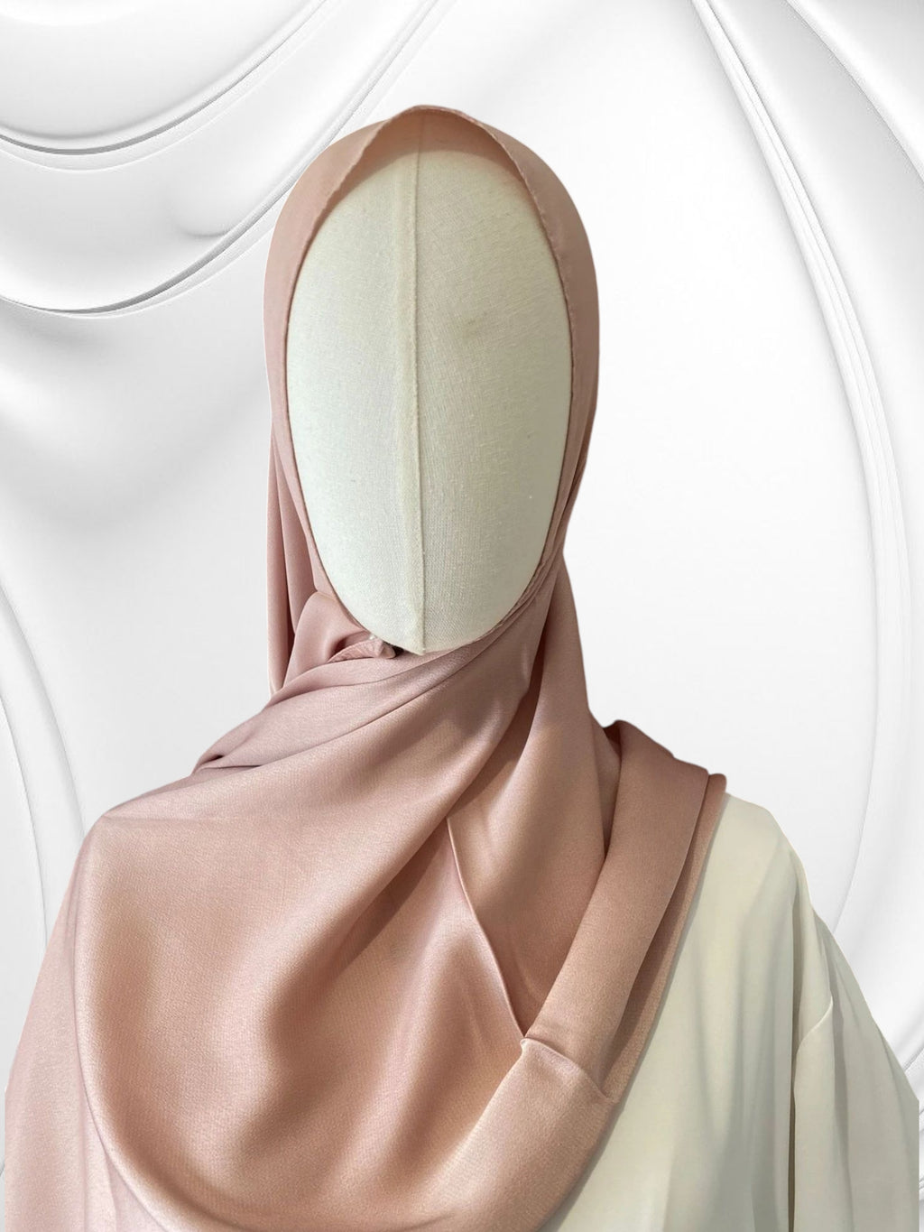 Hijab satiné luxe