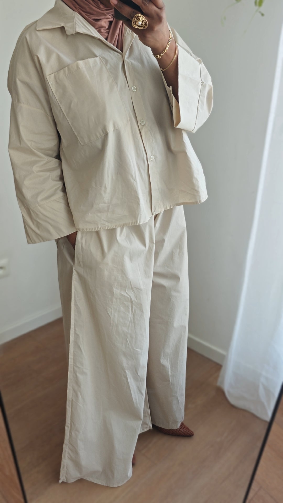 Ensemble pantalon Nina coton