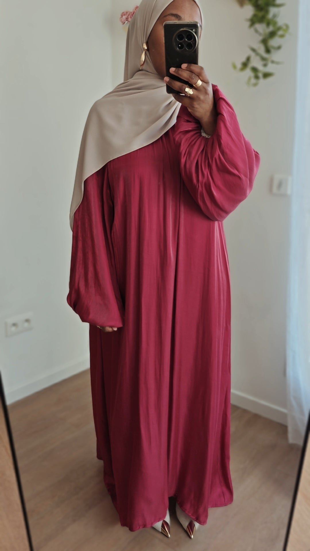 Robe Nada Bordeaux