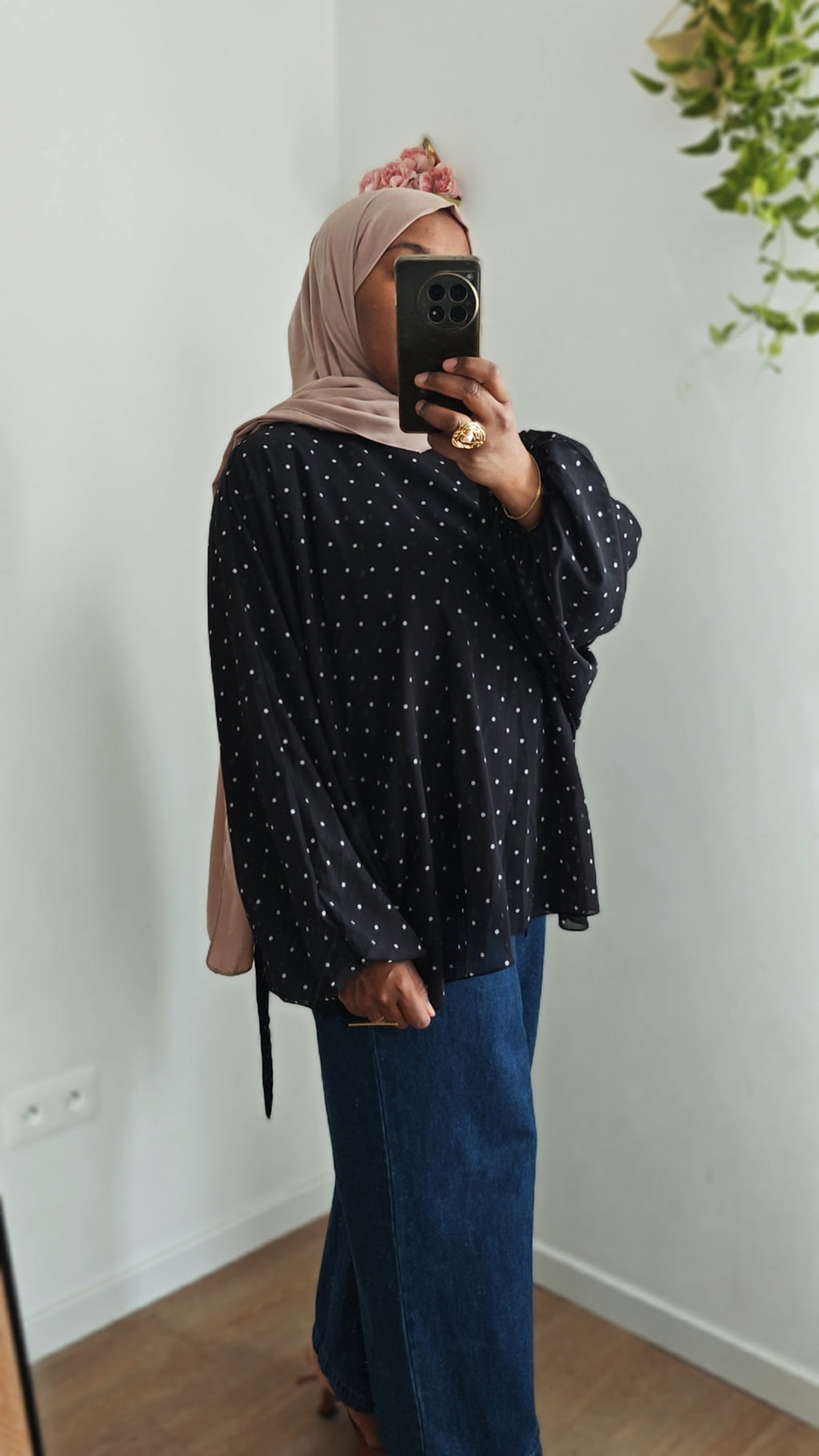 Blouse À Petit Pois Doubler