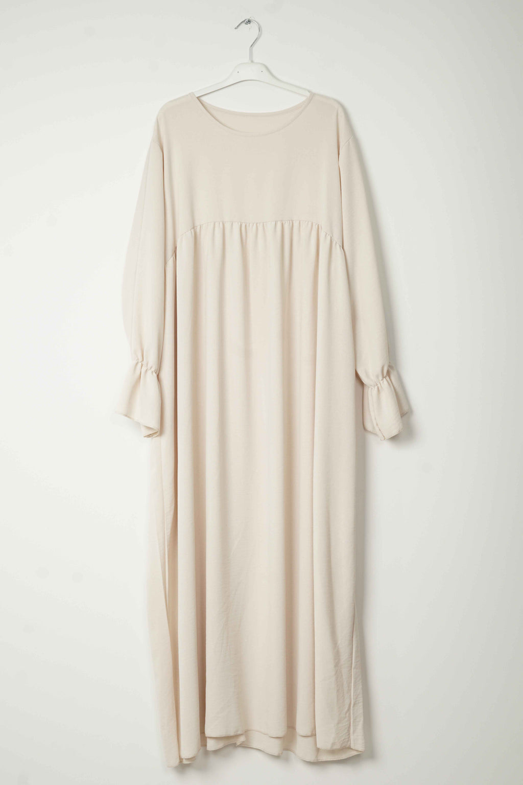 Abaya fluide blanche