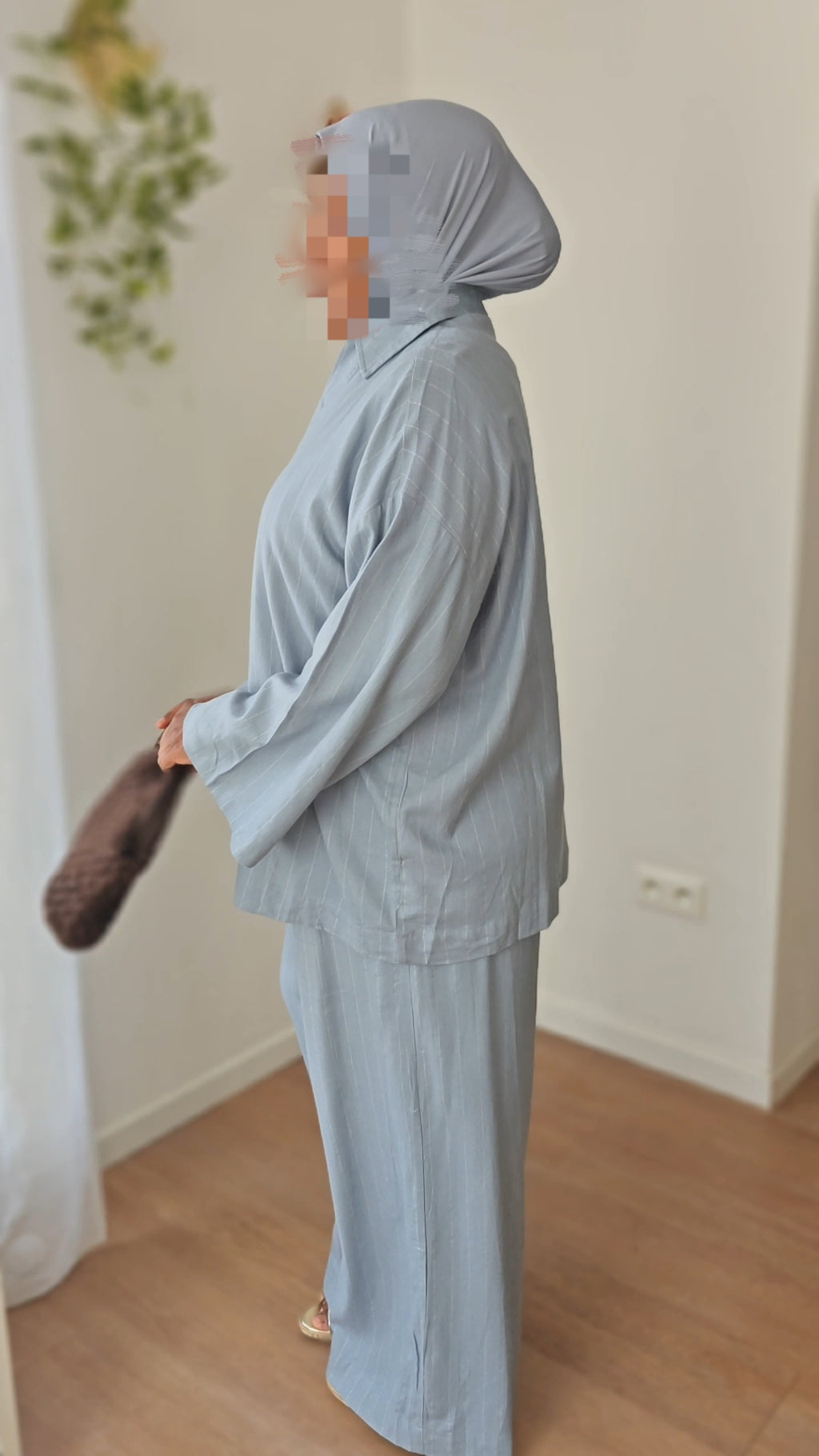 Ensemble Rima linen blend