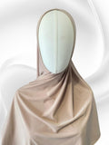 Hijab jersey premium beige