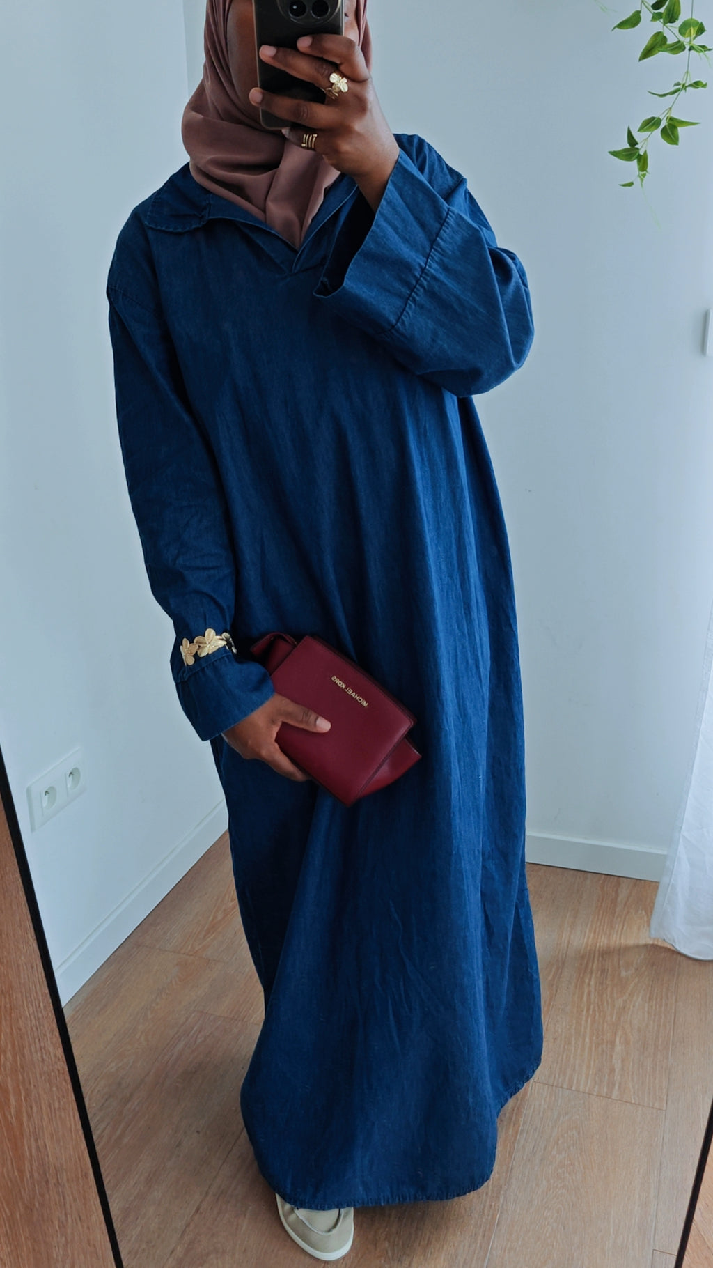 Robe en jean
