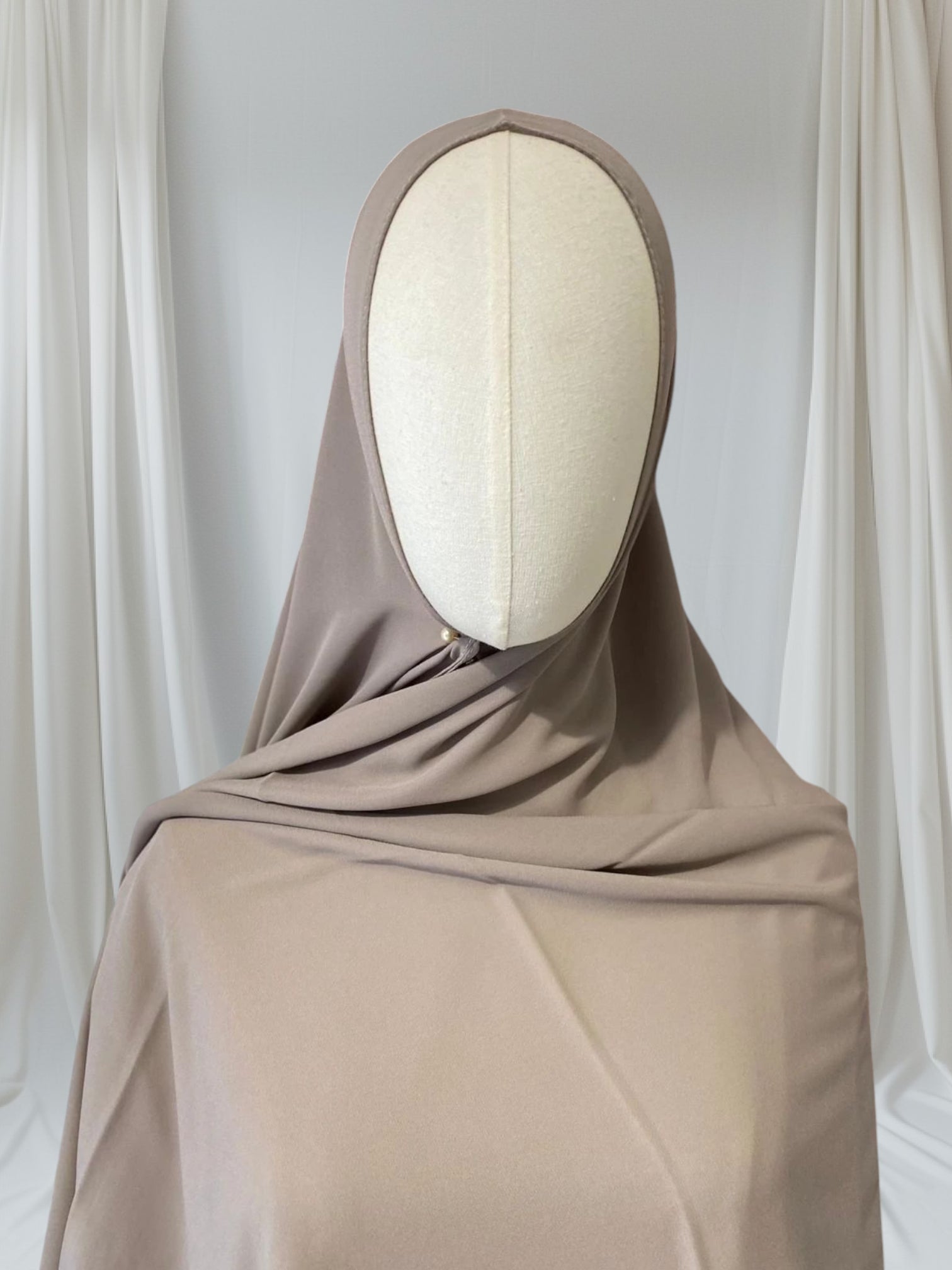 Hijab crêpe luxe