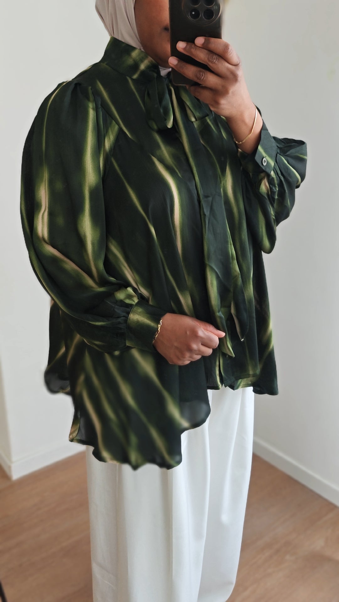 Ensemble pantalon Rayhana kaki