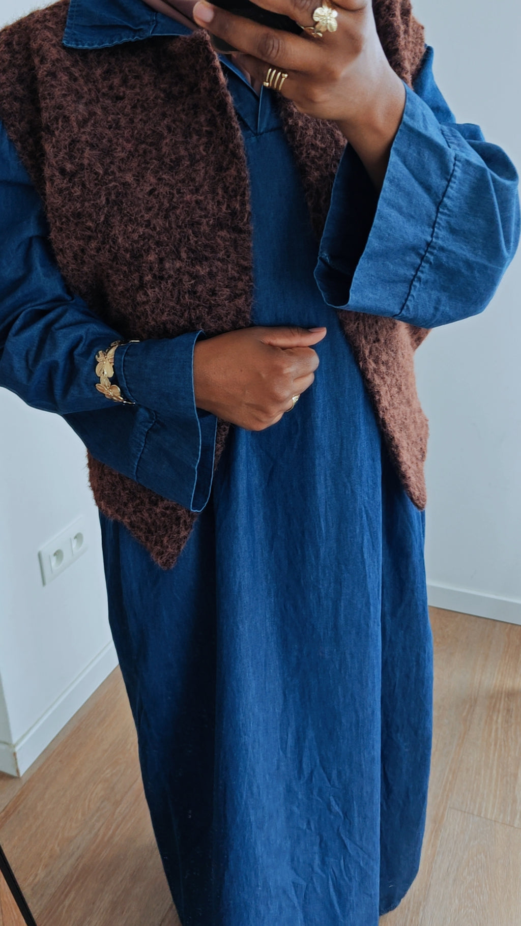Robe en jean