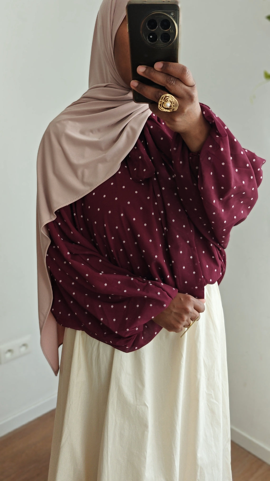 Blouse À Petit Pois Doubler