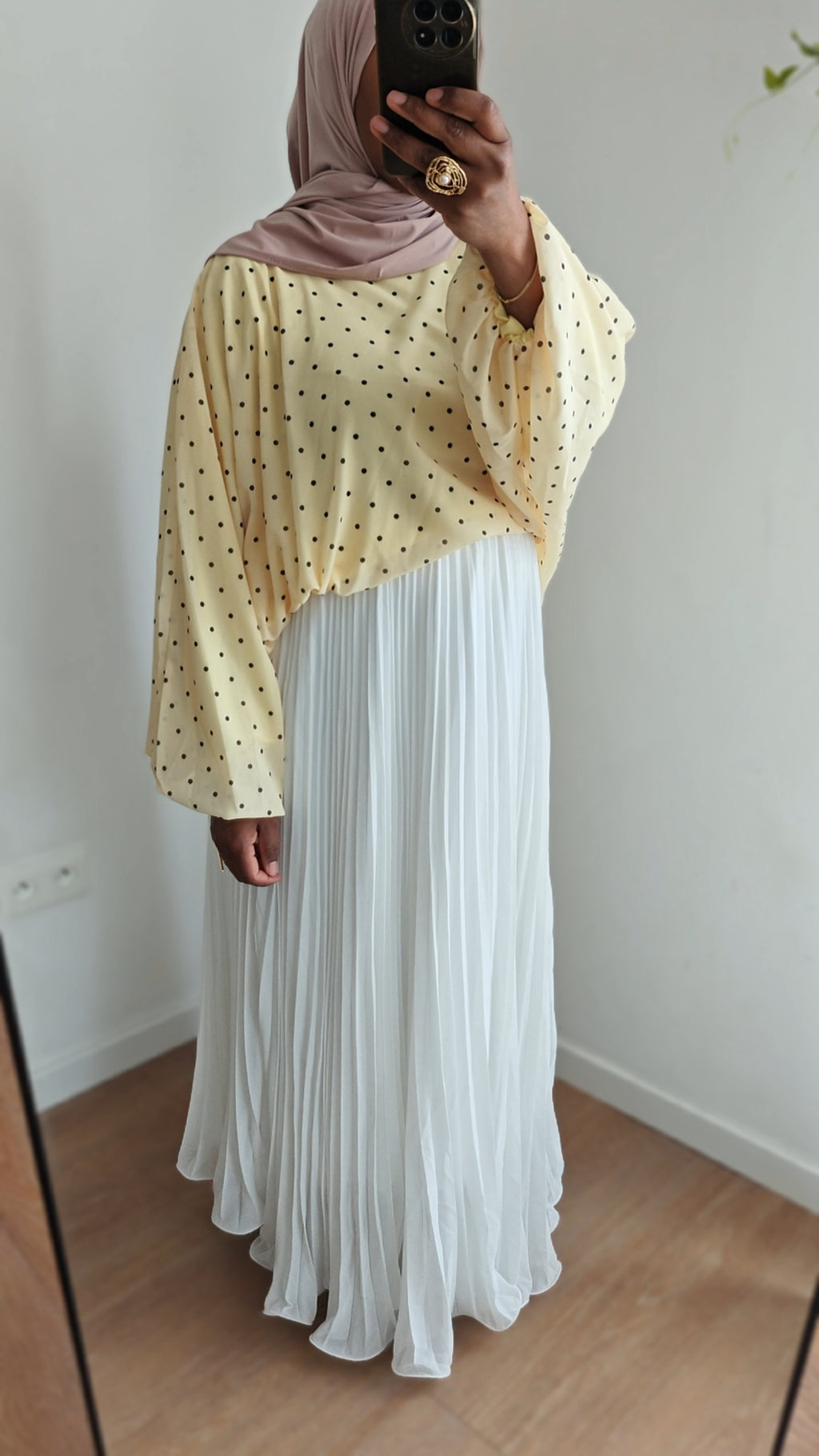 Blouse À Petit Pois Doubler