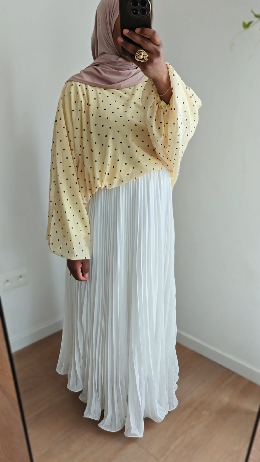 Blouse À Petit Pois Doubler