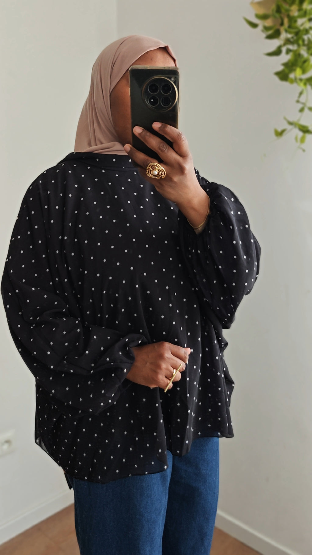 Blouse À Petit Pois Doubler