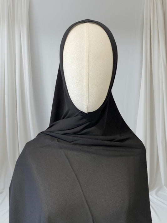 Hijab crêpe luxe