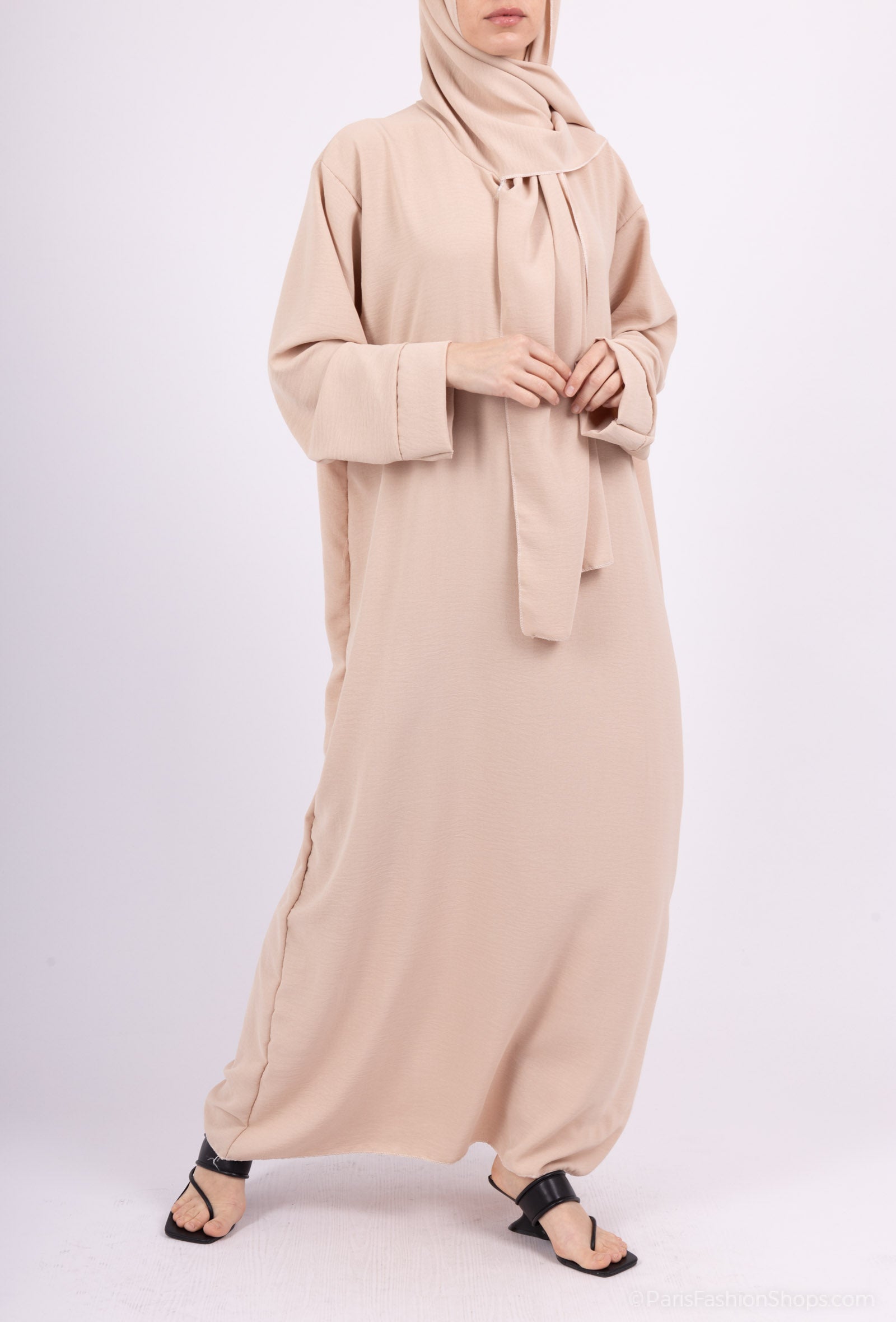Abaya avec châle