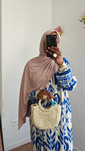 Robe droite viscose