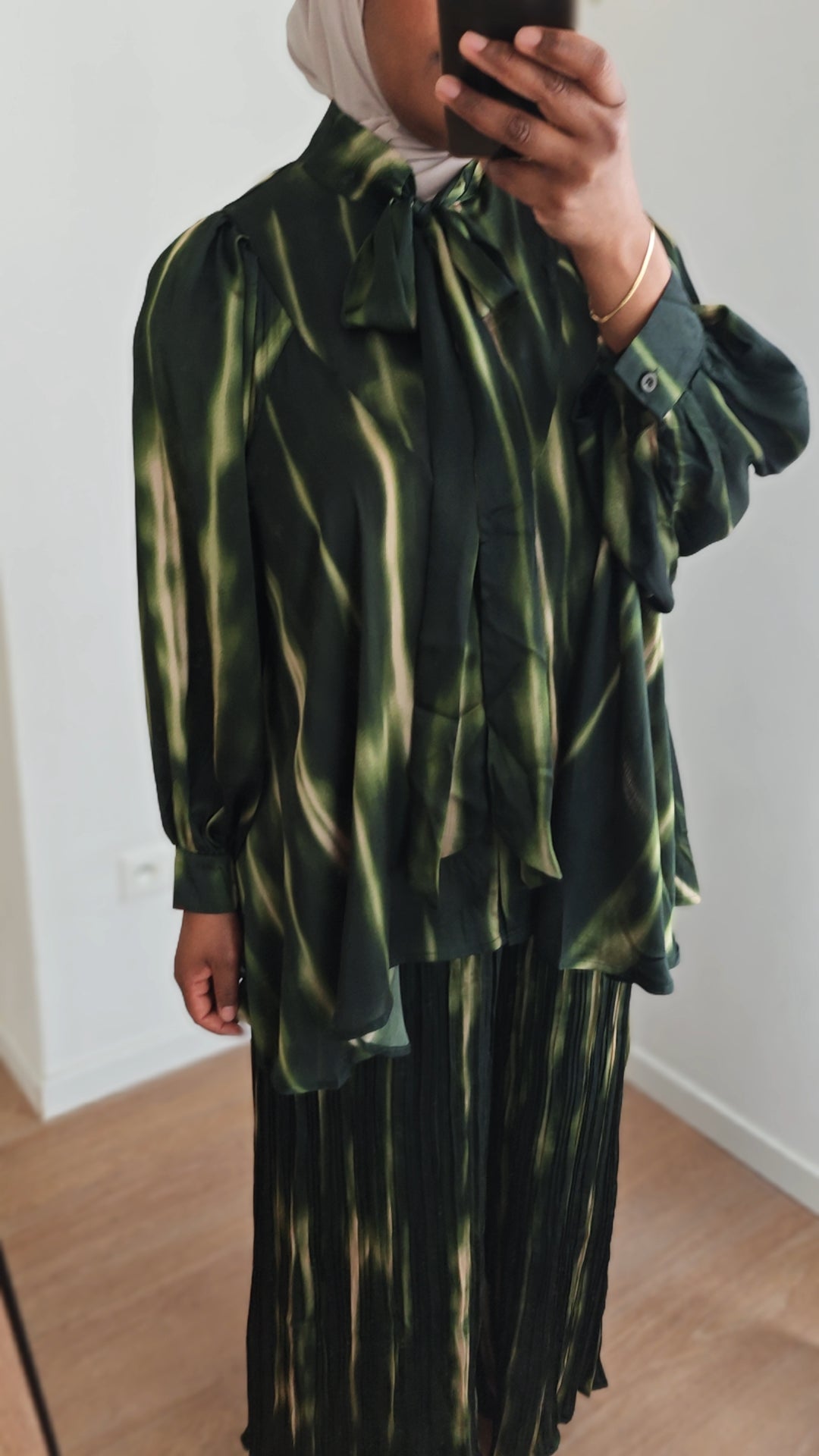 Ensemble pantalon Rayhana kaki