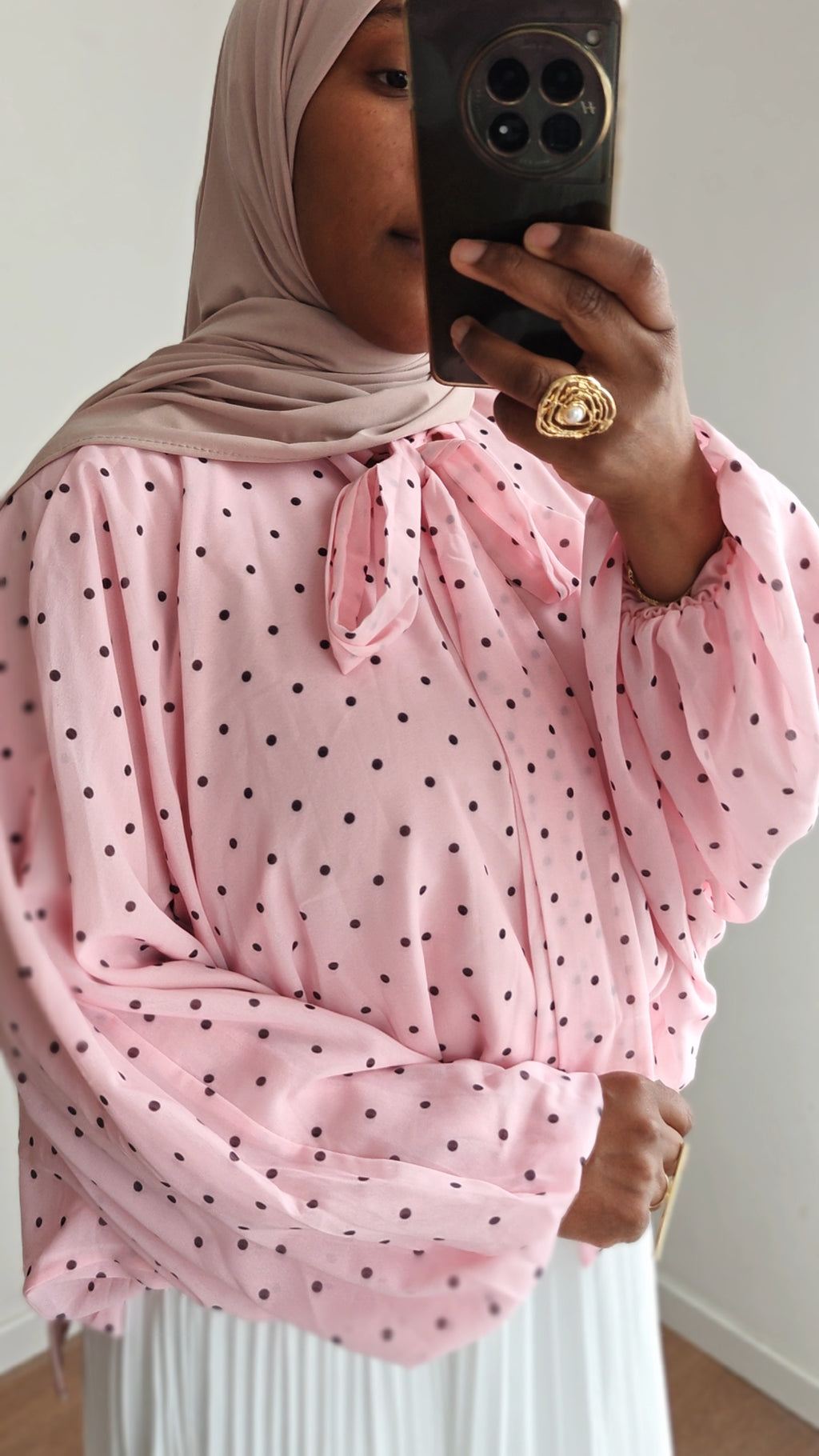 Blouse À Petit Pois Doubler
