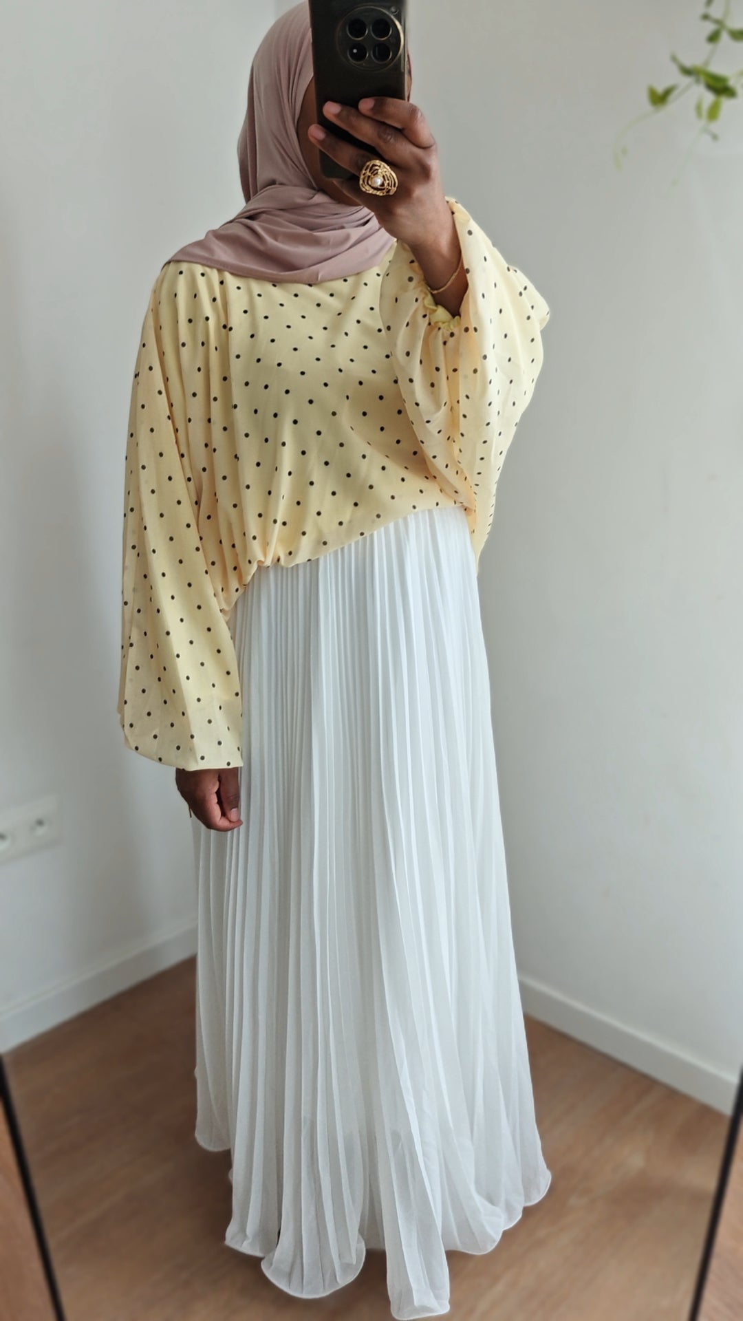 Blouse À Petit Pois Doubler