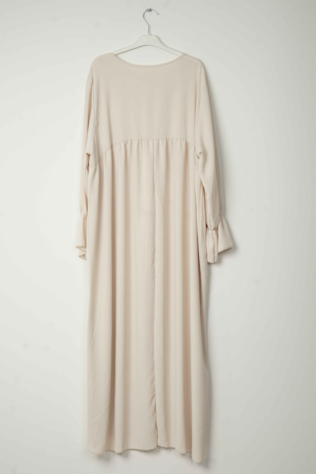 Abaya fluide blanche