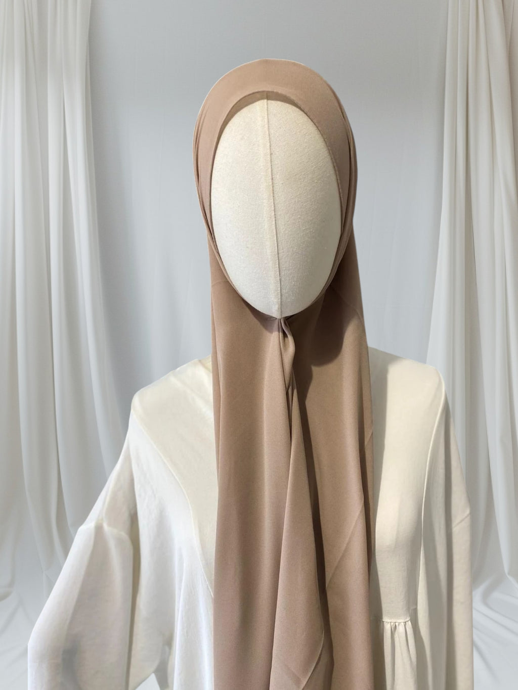 Hijab crêpe luxe