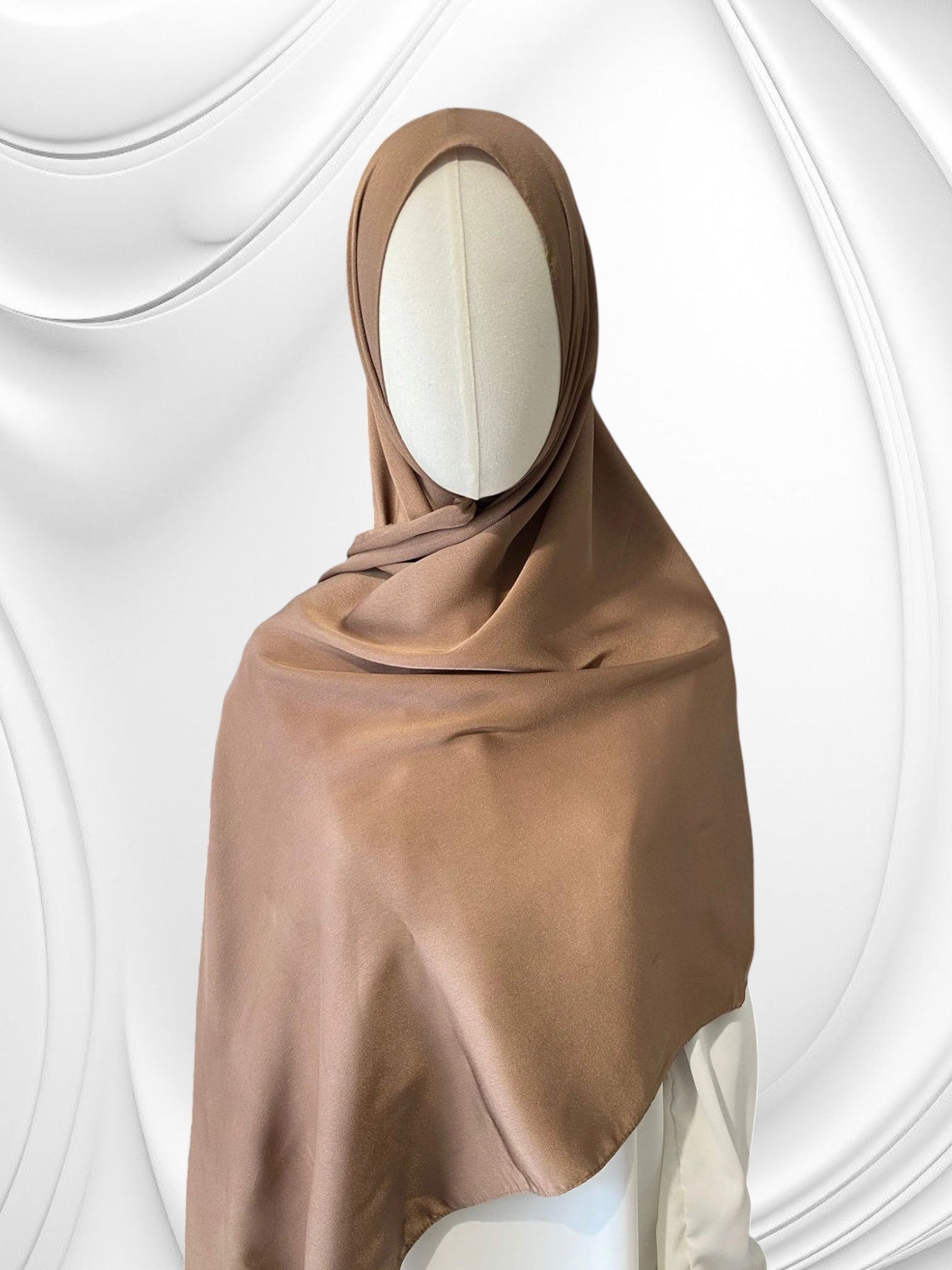 Hijab satiné luxe